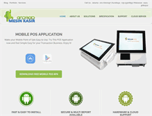 Tablet Screenshot of mesinkasirandroid.com